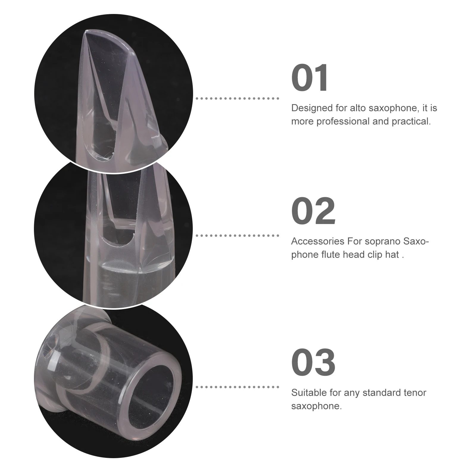 Professional Acrylic Saxophone Mouthpiece For Tenor Alto Sax Beginners Durable Sturdy Smooth Design Easy Install Carry Saxophone
Professional Acrylic Saxophone Mouthpiece For Tenor Alto Sax Beginners Durable Sturdy Smooth Design Easy Install Carry Saxophone