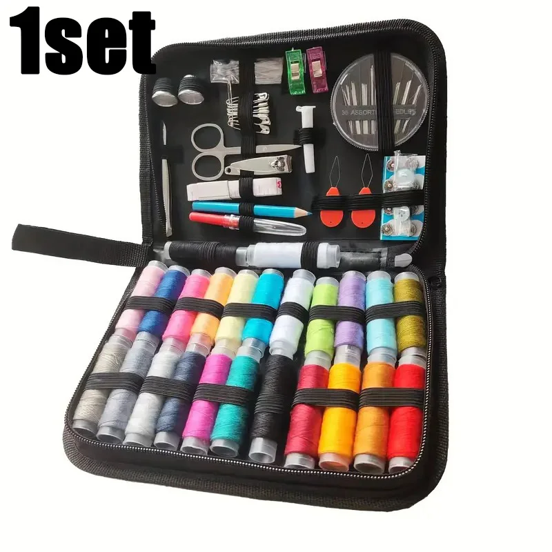 Набор для шитья из 1 предмета — в комплект входят нитки, иглы, рыхлитель швов и запасные катушки, износостойкий чехол, портативный для фиксации швов одежды.
Набор для шитья из 1 предмета — в комплект входят нитки, иглы, рыхлитель швов и запасные катушки, износостойкий чехол, портативный для фиксации швов одежды.
