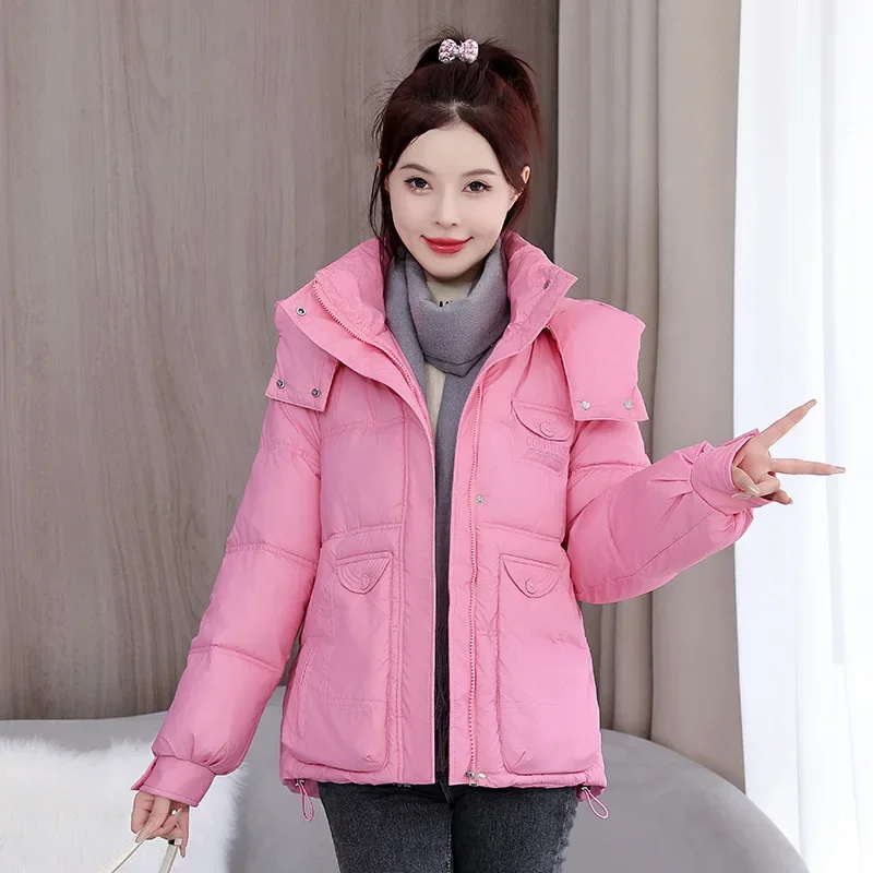 NEW Women's New Winter Fashion Advanced Sense of Warm Cotton-Padded Jacket Lace-Up Waist Stitching Design Sense Coat
NEW Women's New Winter Fashion Advanced Sense of Warm Cotton-Padded Jacket Lace-Up Waist Stitching Design Sense Coat
