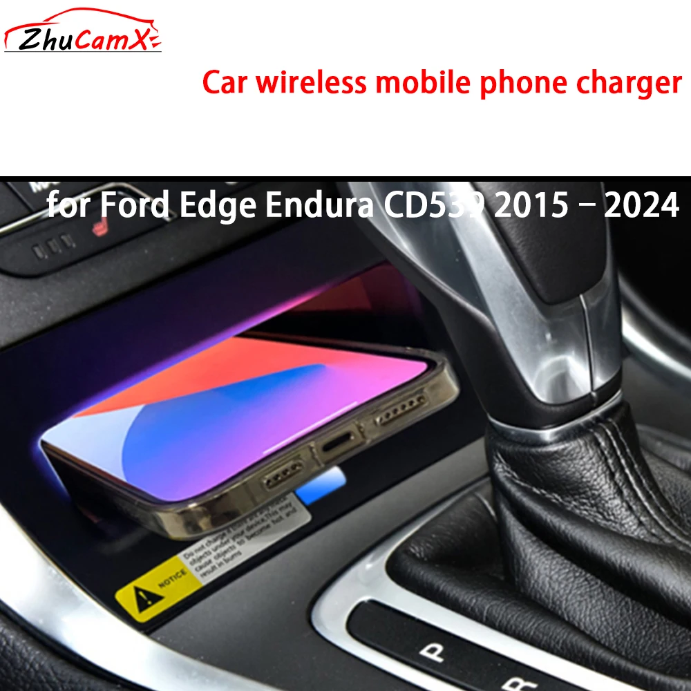 for Ford Edge Endura CD539 2015–2024 Center Console Storage Wireless Mobile Phone Charger 18W iPhone Magsafe Fast Charging Panel
for Ford Edge Endura CD539 2015–2024 Center Console Storage Wireless Mobile Phone Charger 18W iPhone Magsafe Fast Charging Panel