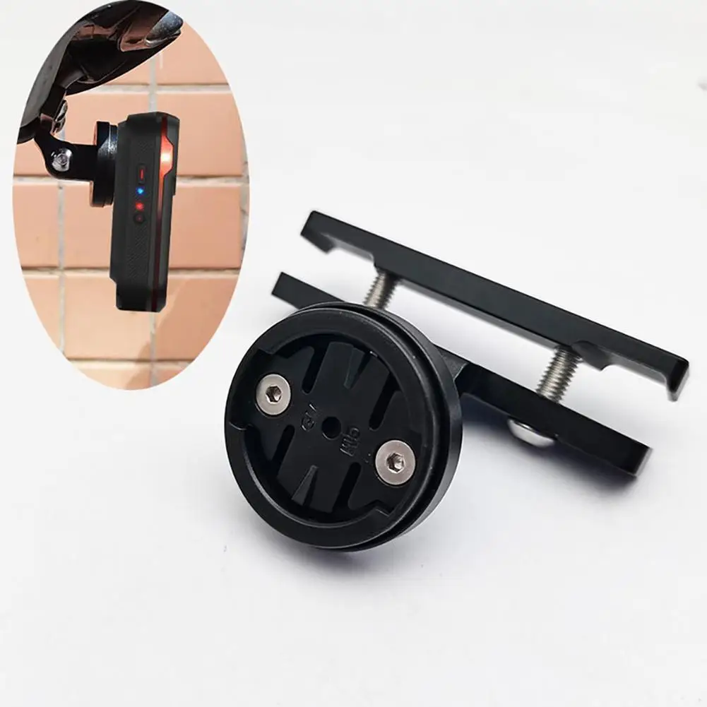 Bicycle Tail Light Support Adapter Aluminum Alloy MTB Cycling Bike Lamp Bracket Holder Rack for Bryton Garmin Varia Edge 130
Bicycle Tail Light Support Adapter Aluminum Alloy MTB Cycling Bike Lamp Bracket Holder Rack for Bryton Garmin Varia Edge 130