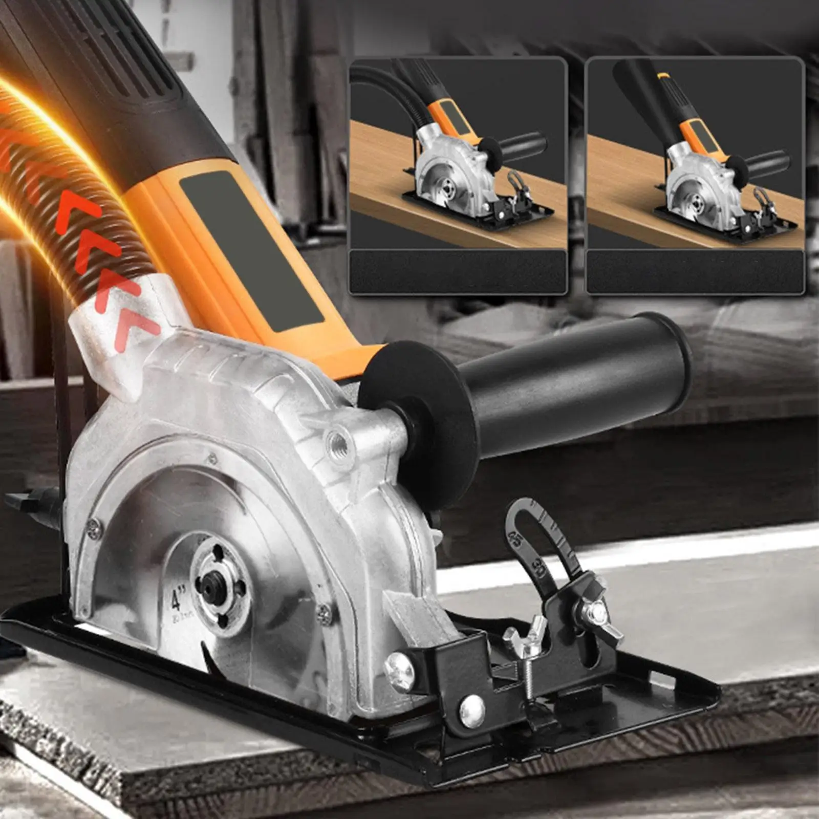 Heavy Duty Angle Grinder Support Bracket Steel Base Stand Cutting Machine Holder with Auxiliary Guide for Metal Crafts
Heavy Duty Angle Grinder Support Bracket Steel Base Stand Cutting Machine Holder with Auxiliary Guide for Metal Crafts