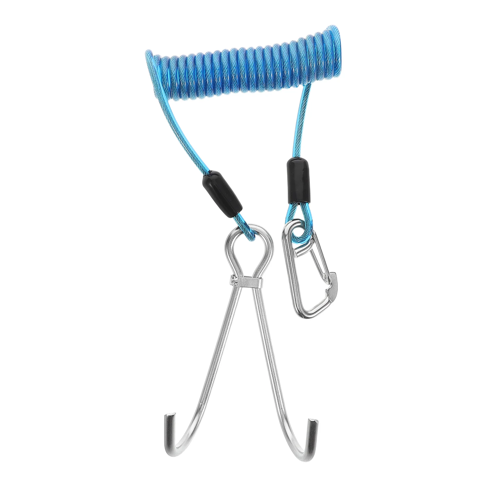 Stainless Steel Double Hook for Scuba Diving Safety Spring Rope Hook Portable Diving Gear for Saltwater Fishing Various Diving A
Stainless Steel Double Hook for Scuba Diving Safety Spring Rope Hook Portable Diving Gear for Saltwater Fishing Various Diving A