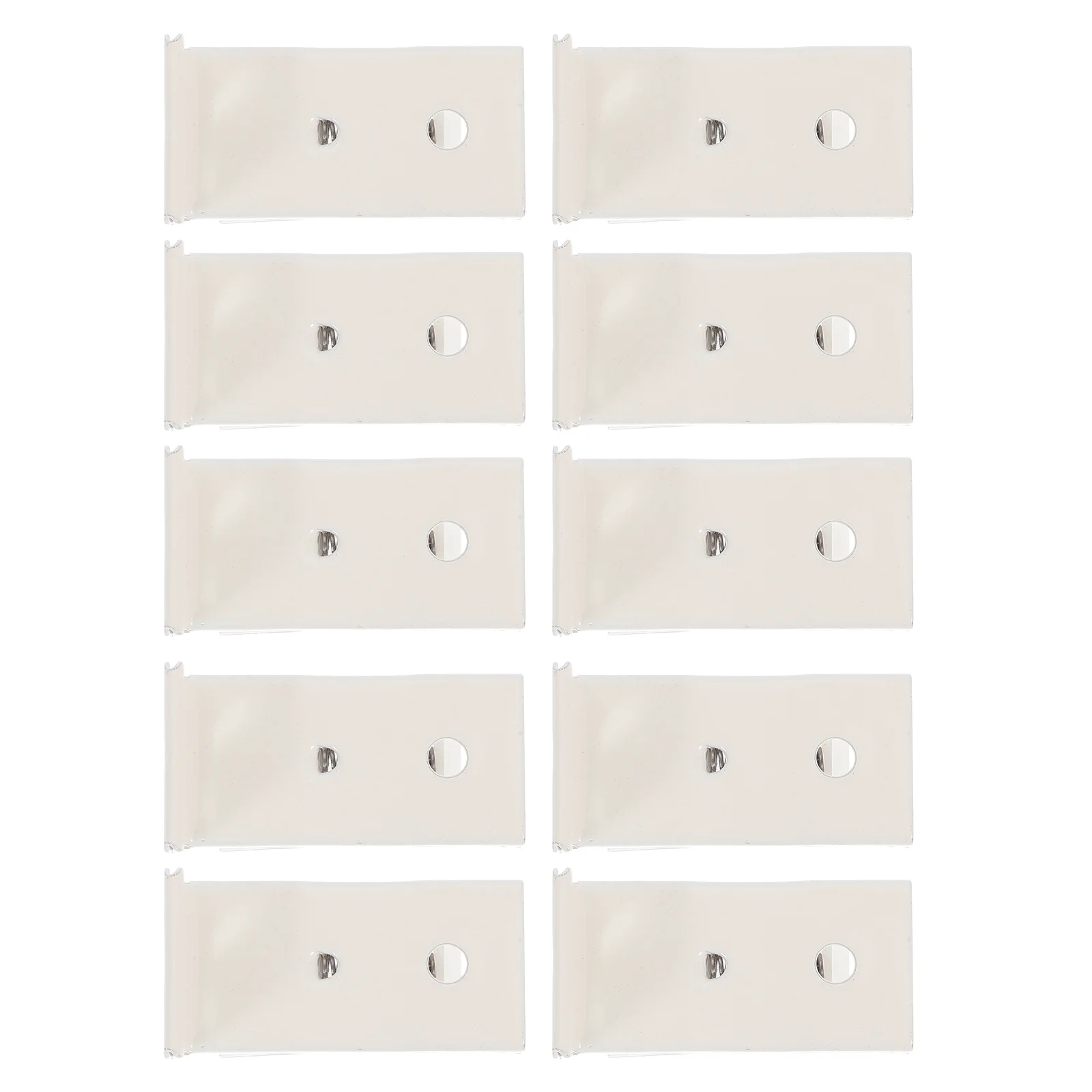 12pcs Curtain Accessories ABS Side Bracket for Wall Mount Ceiling Rail Thin Track Stable Installation
12pcs Curtain Accessories ABS Side Bracket for Wall Mount Ceiling Rail Thin Track Stable Installation