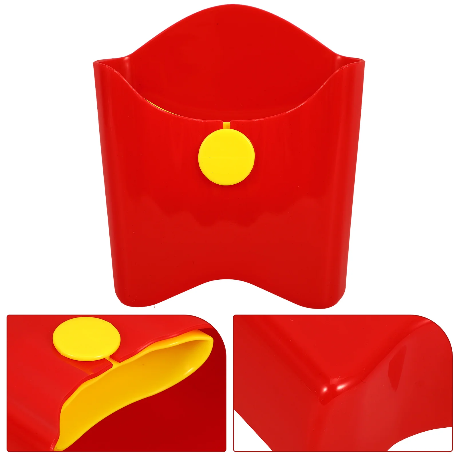 Snack Storage Box French Fries Holder Reusable Salad Cup Portable Travel Outdoor Small Capacity Stylish Plastic
Snack Storage Box French Fries Holder Reusable Salad Cup Portable Travel Outdoor Small Capacity Stylish Plastic
