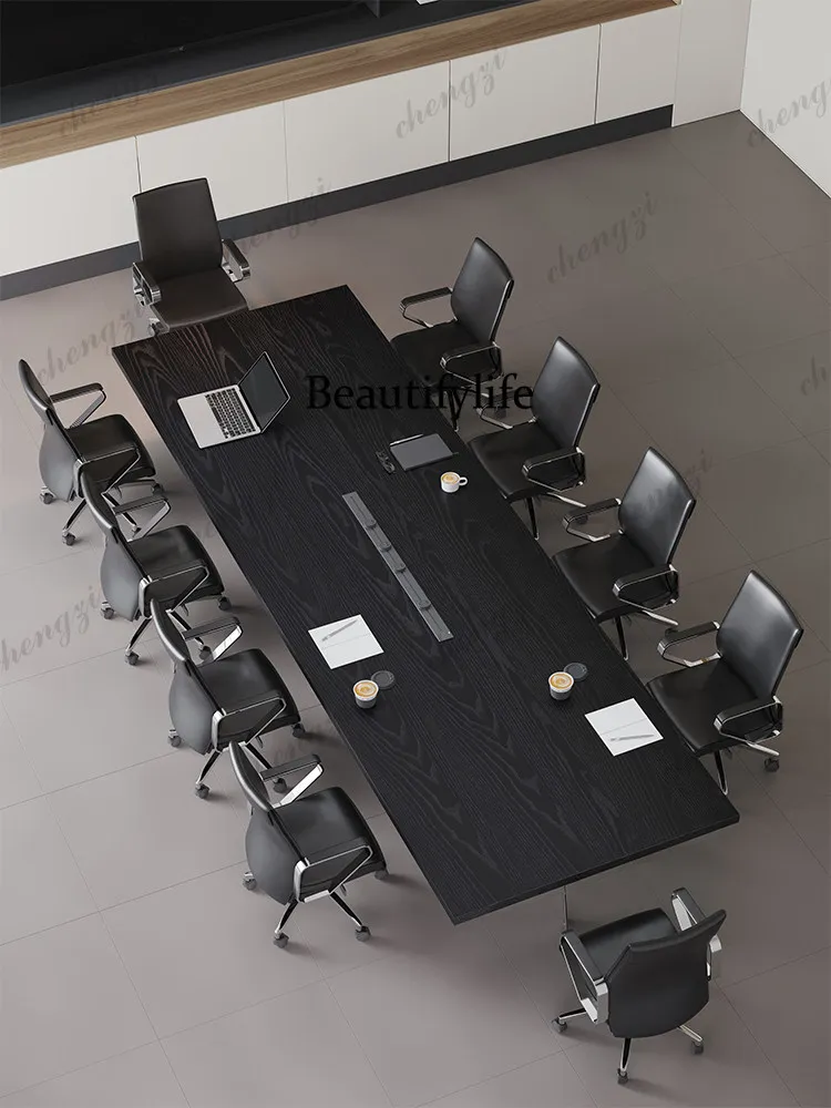 P182 light luxury modern high-end office meeting room table and chair combination negotiation training meeting guest large table
P182 light luxury modern high-end office meeting room table and chair combination negotiation training meeting guest large table