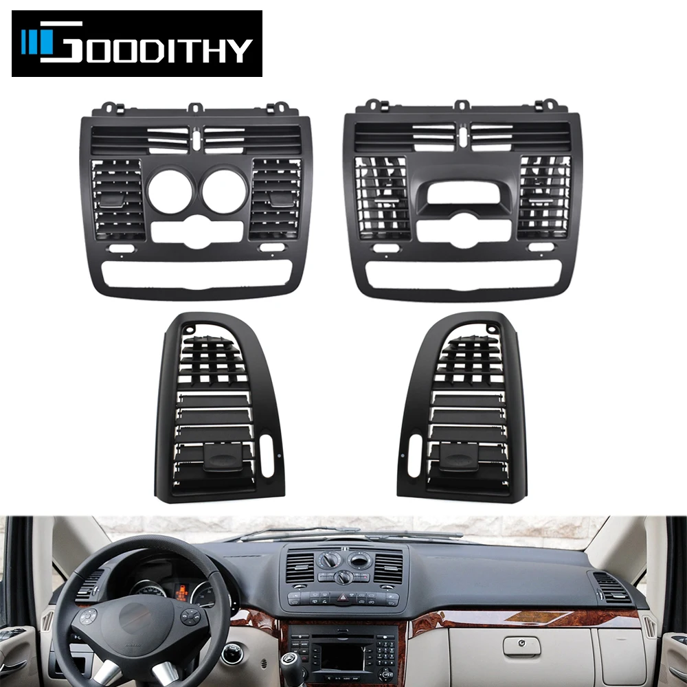 Interior Car Left Right Centarl Middle AC Vent Grille Air Outlet Panel Cover For Mercedes Benz Vito Viano W636 W639 2004-2015
Interior Car Left Right Centarl Middle AC Vent Grille Air Outlet Panel Cover For Mercedes Benz Vito Viano W636 W639 2004-2015