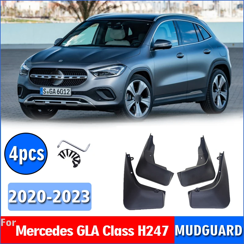 4PCS 2020 2021 2022 2023 FOR Mercedes Benz GLA Class H247 Mudguards Fender Mud Flap Guard Splash Mudflaps Car Accessories
4PCS 2020 2021 2022 2023 FOR Mercedes Benz GLA Class H247 Mudguards Fender Mud Flap Guard Splash Mudflaps Car Accessories