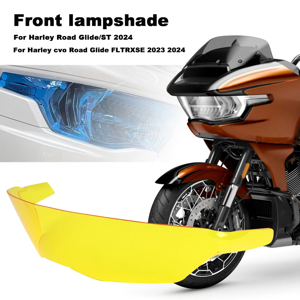 for Harley CVO Road Glide FLTRXSE & ST 2024 - Motorcycle Fairing Accessory NEW Headlight Cover & Protector
for Harley CVO Road Glide FLTRXSE & ST 2024 - Motorcycle Fairing Accessory NEW Headlight Cover & Protector