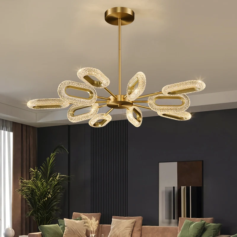 Living room chandelier duplex building dining room villa loft modern minimalist luxury high-end personalized creative lamps
Living room chandelier duplex building dining room villa loft modern minimalist luxury high-end personalized creative lamps