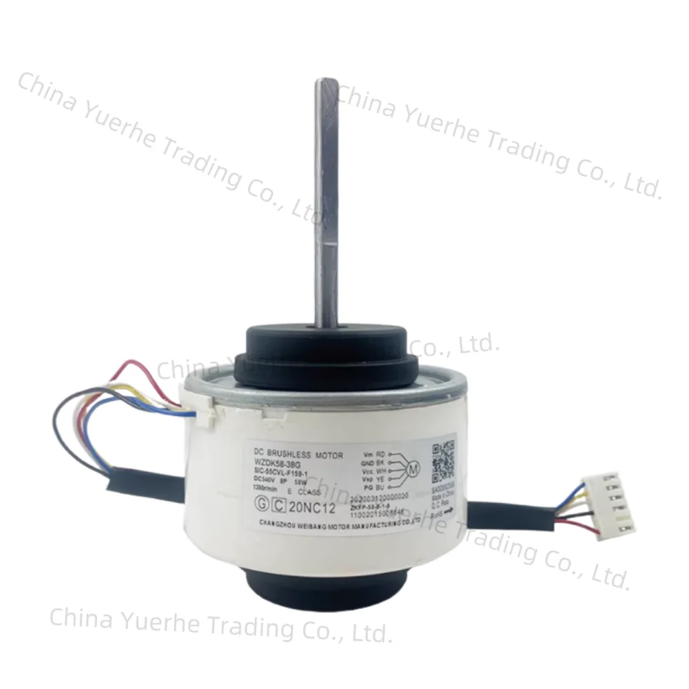 Новинка для двигателя кондиционера WZDK58-38G и двигателя вентилятора SIC-55CVL-F159-1 работает хорошо.
Новинка для двигателя кондиционера WZDK58-38G и двигателя вентилятора SIC-55CVL-F159-1 работает хорошо.