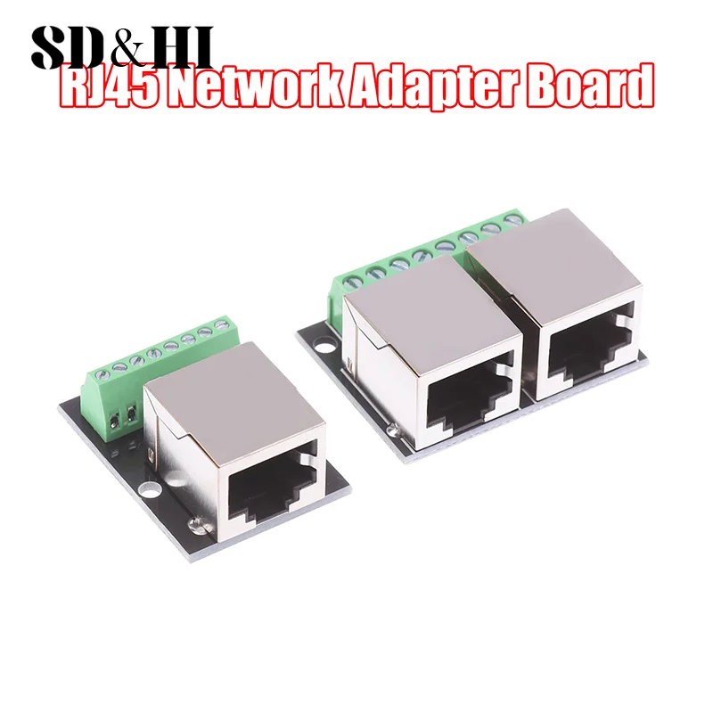 1 шт. одинарная/двойная гнездовая плата адаптера RJ45, сетевой адаптер RJ45 превращается клемму с шагом 3,5 к сетевому адаптеру 8P
1 шт. одинарная/двойная гнездовая плата адаптера RJ45, сетевой адаптер RJ45 превращается клемму с шагом 3,5 к сетевому адаптеру 8P