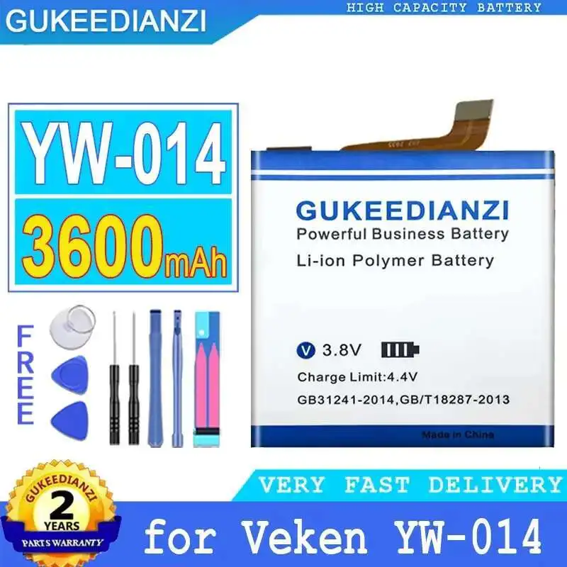 Аккумулятор большой емкости для мобильного телефона Veken YW-014 YW014 Надежная мощность 3600 мАч
Аккумулятор большой емкости для мобильного телефона Veken YW-014 YW014 Надежная мощность 3600 мАч