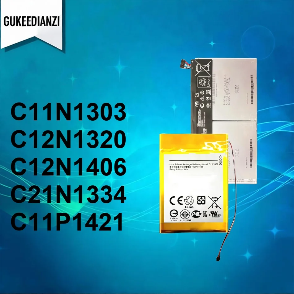 Tablet Battery Stable C11P1421 C12N1320 C12N1406 0-7900mAh For Asus Transformer Book t100t t100tal-DK t200ta t300chi t300l
Tablet Battery Stable C11P1421 C12N1320 C12N1406 0-7900mAh For Asus Transformer Book t100t t100tal-DK t200ta t300chi t300l