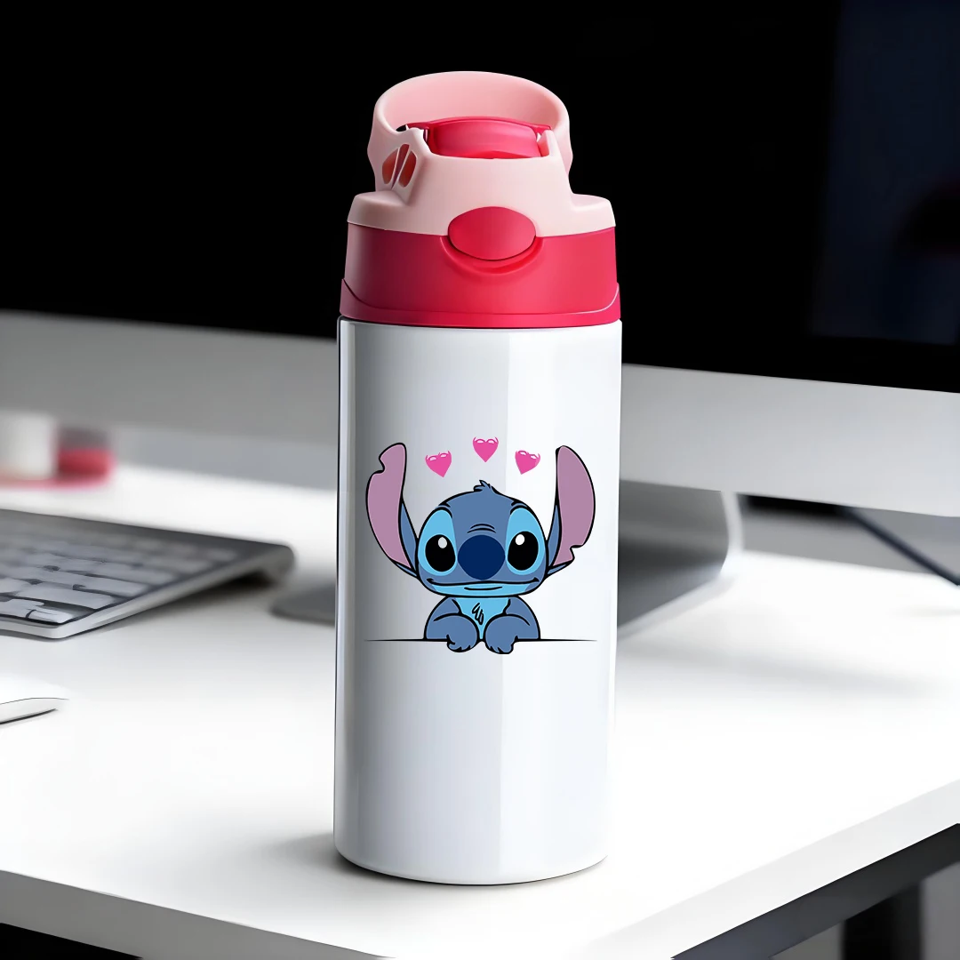 Disney Mickey Mouse Thermos with Stich Cartoon Design 304 Stainless Steel Straw Cup Kids Water Bottle New Year Gift
Disney Mickey Mouse Thermos with Stich Cartoon Design 304 Stainless Steel Straw Cup Kids Water Bottle New Year Gift