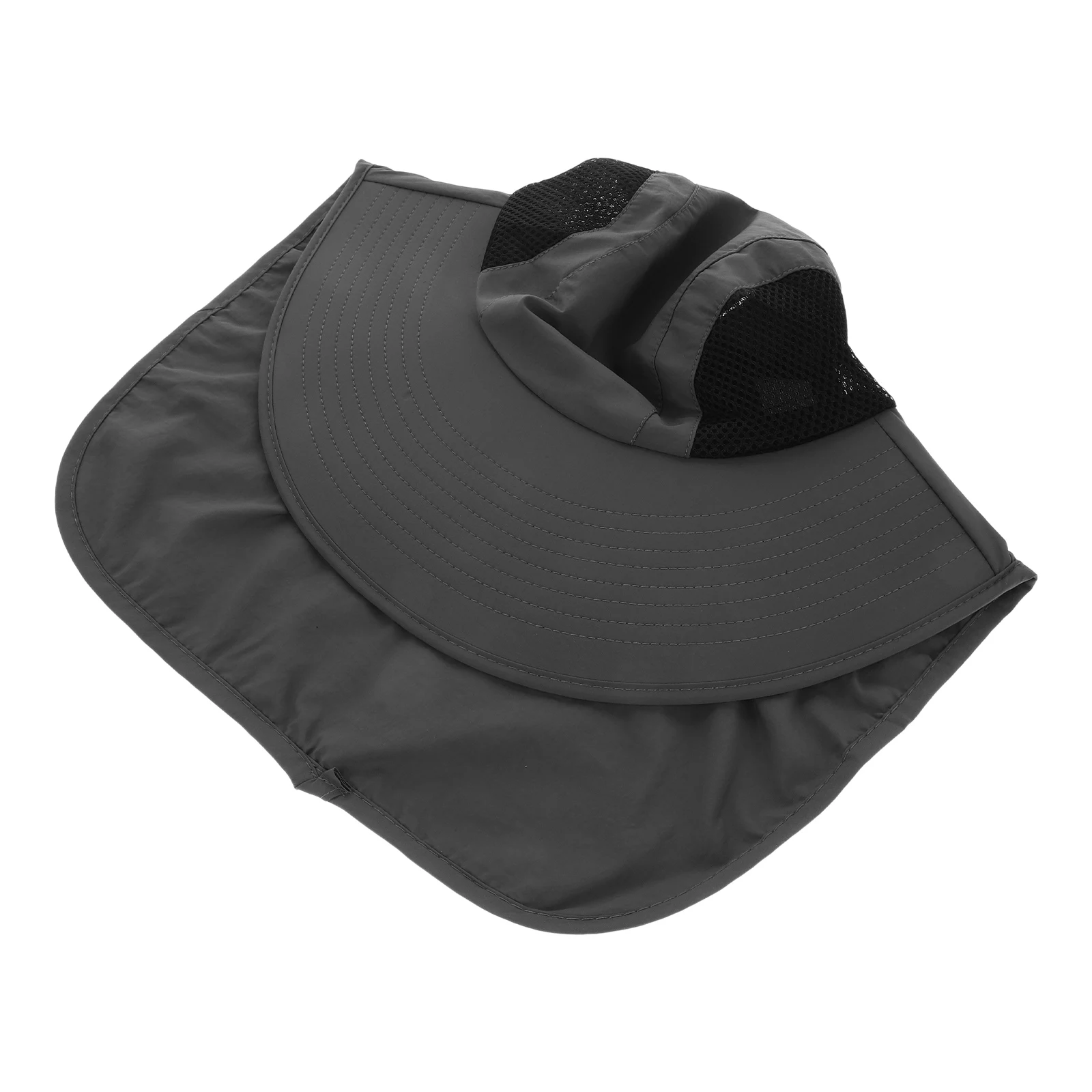 Dark Grey Wide Brim Sunshade Hat Breathable Mesh Neck Flap Uv Protection Sunscreen Hat for Outdoor Activities Bucket Hats
Dark Grey Wide Brim Sunshade Hat Breathable Mesh Neck Flap Uv Protection Sunscreen Hat for Outdoor Activities Bucket Hats