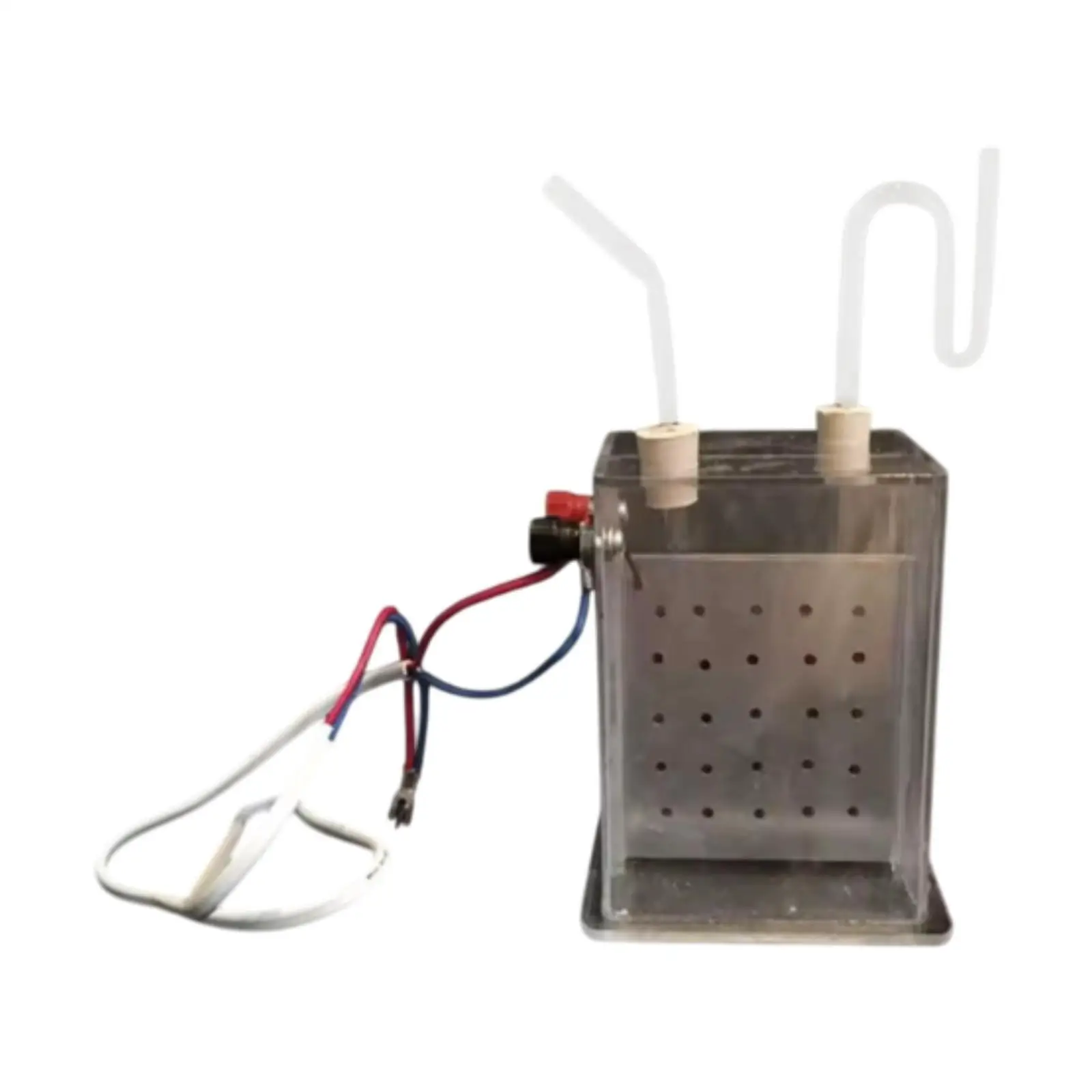 Vertical Diaphragm Electrolyzer Scientific Experiment Multiuse Electrolyzer Demonstrator Tool for Classroom Home School Children
Vertical Diaphragm Electrolyzer Scientific Experiment Multiuse Electrolyzer Demonstrator Tool for Classroom Home School Children