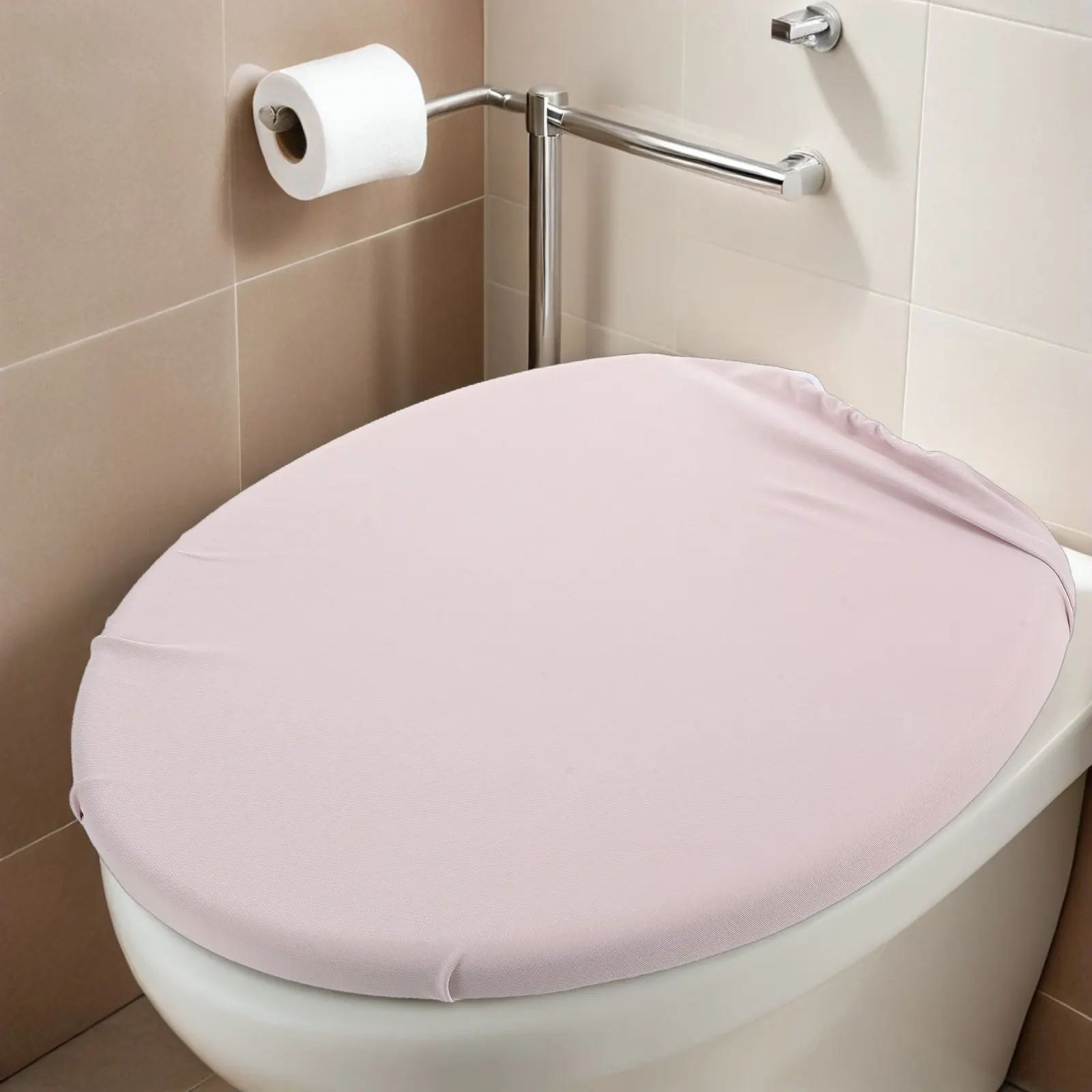 2pcs Toilet Lid and Tank Cover Washable Dustproof Lid Protector Decorative Water Tank Top Cover with Elastic Bottom for Home
2pcs Toilet Lid and Tank Cover Washable Dustproof Lid Protector Decorative Water Tank Top Cover with Elastic Bottom for Home
