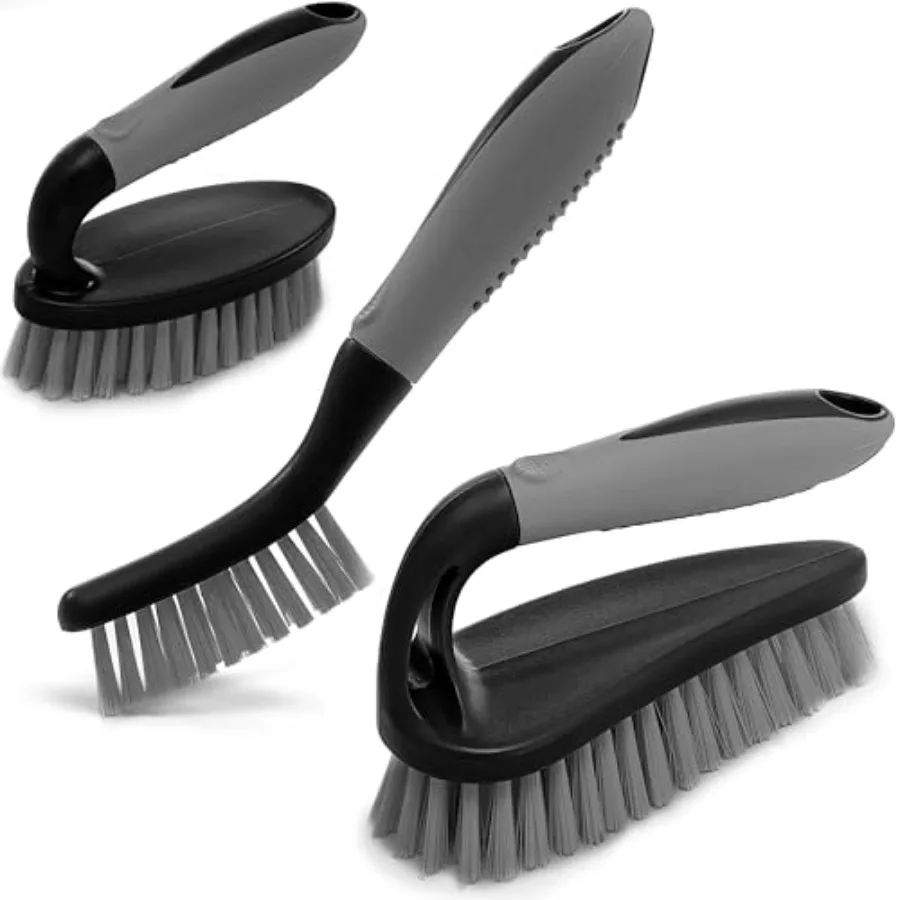 Scrub Brush Set of pcs - Cleaning Shower Scrubber with Ergonomic Handle and Durable Bristles - Grout Cleaner Brush - Scrub Brus
Scrub Brush Set of pcs - Cleaning Shower Scrubber with Ergonomic Handle and Durable Bristles - Grout Cleaner Brush - Scrub Brus