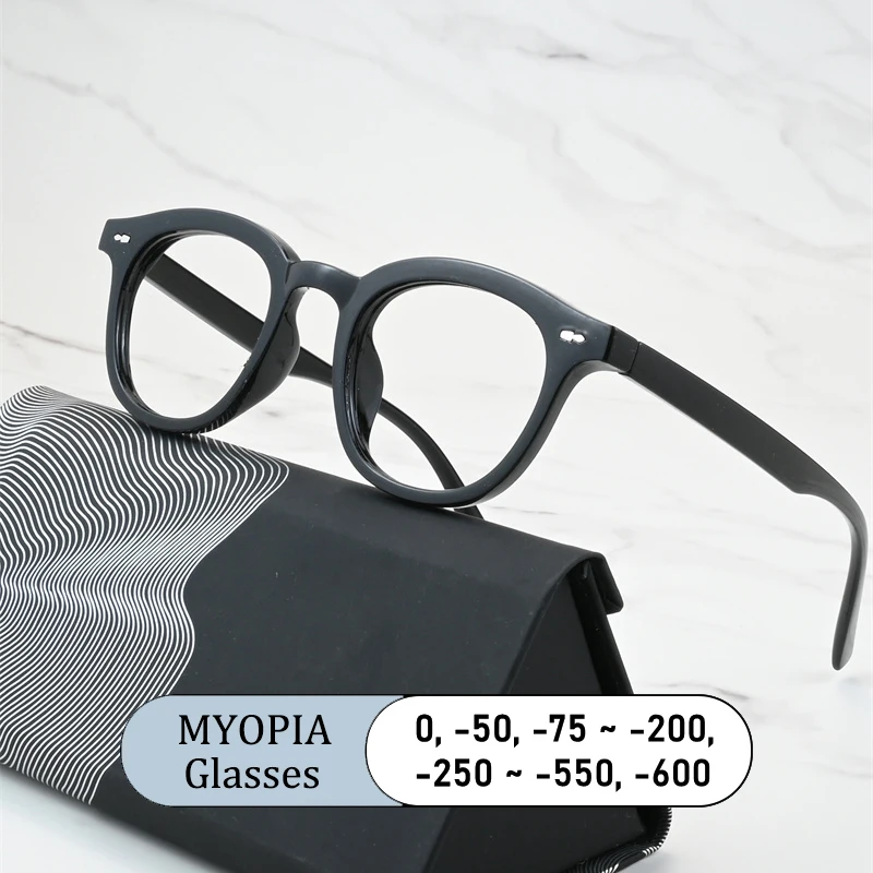 New Brand Design Vintage Round Frame Nearsightedness Glasses Prescription Shortsight Anti Blue Light Women Short Sight Eyewear 
New Brand Design Vintage Round Frame Nearsightedness Glasses Prescription Shortsight Anti Blue Light Women Short Sight Eyewear