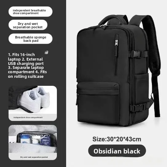 Waterproof Multifunctional Men's And Women's Backpack Travel Business Trip Bag Luggage Computer Bag Outdoor Sports Bag
Waterproof Multifunctional Men's And Women's Backpack Travel Business Trip Bag Luggage Computer Bag Outdoor Sports Bag