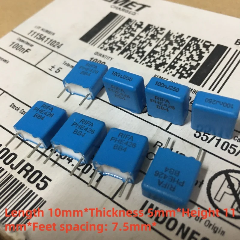 10PCS 0.1UF 250V 100NF 104 Audio coupled in pole capacitor 7.5P
10PCS 0.1UF 250V 100NF 104 Audio coupled in pole capacitor 7.5P