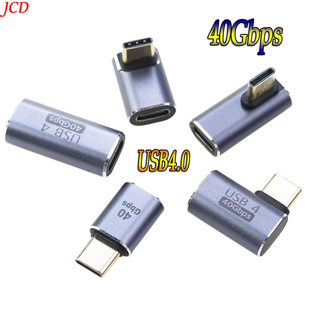 USB C Adapters U-Shape Straight Angle Adapter Type C Female to Type C Male 40Gbps Fast Data Adapter Converter Charging Adapters
USB C Adapters U-Shape Straight Angle Adapter Type C Female to Type C Male 40Gbps Fast Data Adapter Converter Charging Adapters