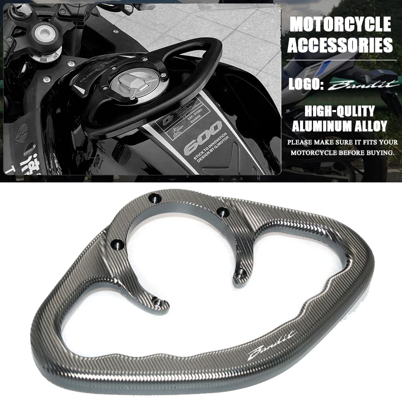 For Bandit GSF600S GSF 600S S GSF 600 S Bandit CNC Aluminum Passenger Handgrips Tank Grab Bar Handle Hand Grip
For Bandit GSF600S GSF 600S S GSF 600 S Bandit CNC Aluminum Passenger Handgrips Tank Grab Bar Handle Hand Grip