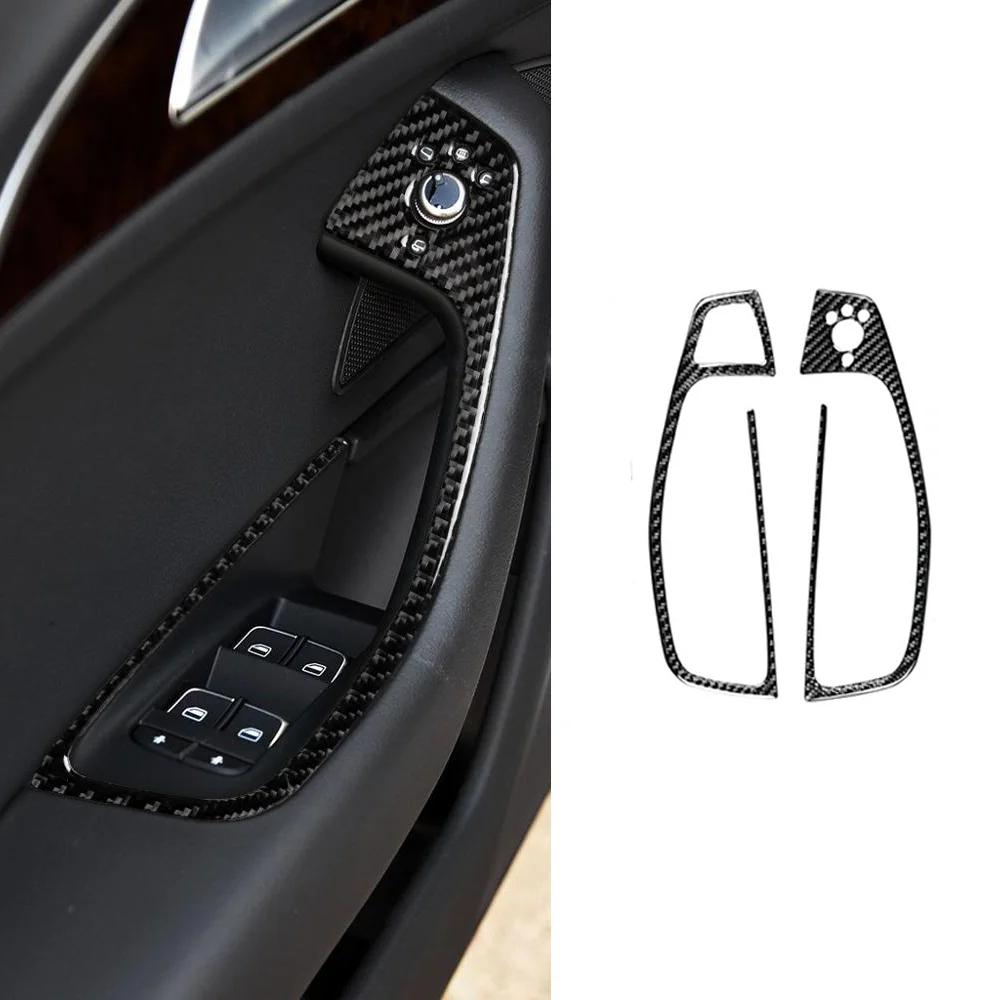 2pcs For Audi A6 C7 A7 2012-2018 Car Door Handle Window Control Panel Frame Sticker Carbon Fiber Decor Car Interior Accessories
2pcs For Audi A6 C7 A7 2012-2018 Car Door Handle Window Control Panel Frame Sticker Carbon Fiber Decor Car Interior Accessories