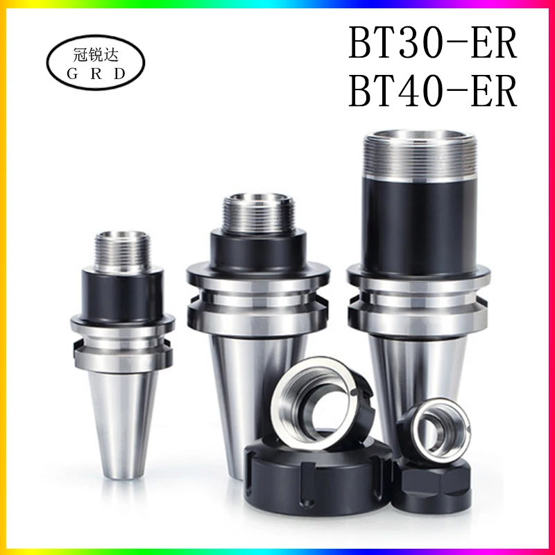 Precision 0.001 BT30 BT40 ER16 ER20 ER25 ER32 ER40 Tool Holder BT ER knife shank for CNC Machining Center Spindle Tools Holder
Precision 0.001 BT30 BT40 ER16 ER20 ER25 ER32 ER40 Tool Holder BT ER knife shank for CNC Machining Center Spindle Tools Holder