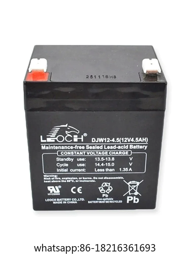Emergency Power Battery Leoch Battery 12V DJW12-4.5AH is suitable for GiantKONE elevator
Emergency Power Battery Leoch Battery 12V DJW12-4.5AH is suitable for GiantKONE elevator