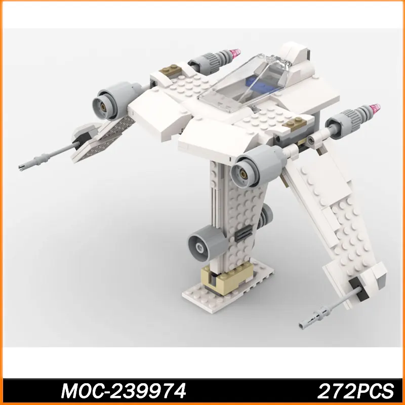 MOC Building Block Space Wars Series MOC White Space Spacecraft Creativity Education Puzzle Toy Juguetes Xmas Gifts 272PCS
MOC Building Block Space Wars Series MOC White Space Spacecraft Creativity Education Puzzle Toy Juguetes Xmas Gifts 272PCS