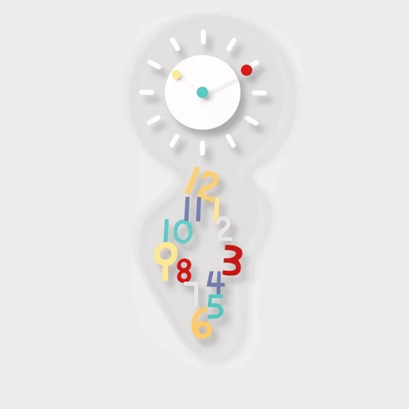 No punching living modern simple home creative art clock dining room wall hanging
No punching living modern simple home creative art clock dining room wall hanging