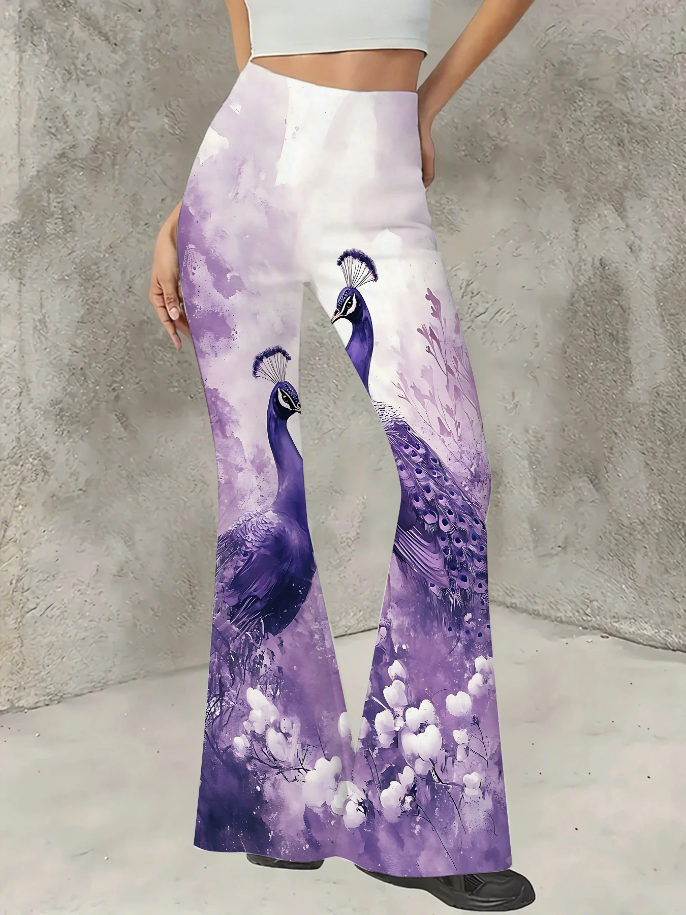 Women's Printed Flare Pants Y2K High Waist Bell Bottom Trousers Streetwear
Women's Printed Flare Pants Y2K High Waist Bell Bottom Trousers Streetwear