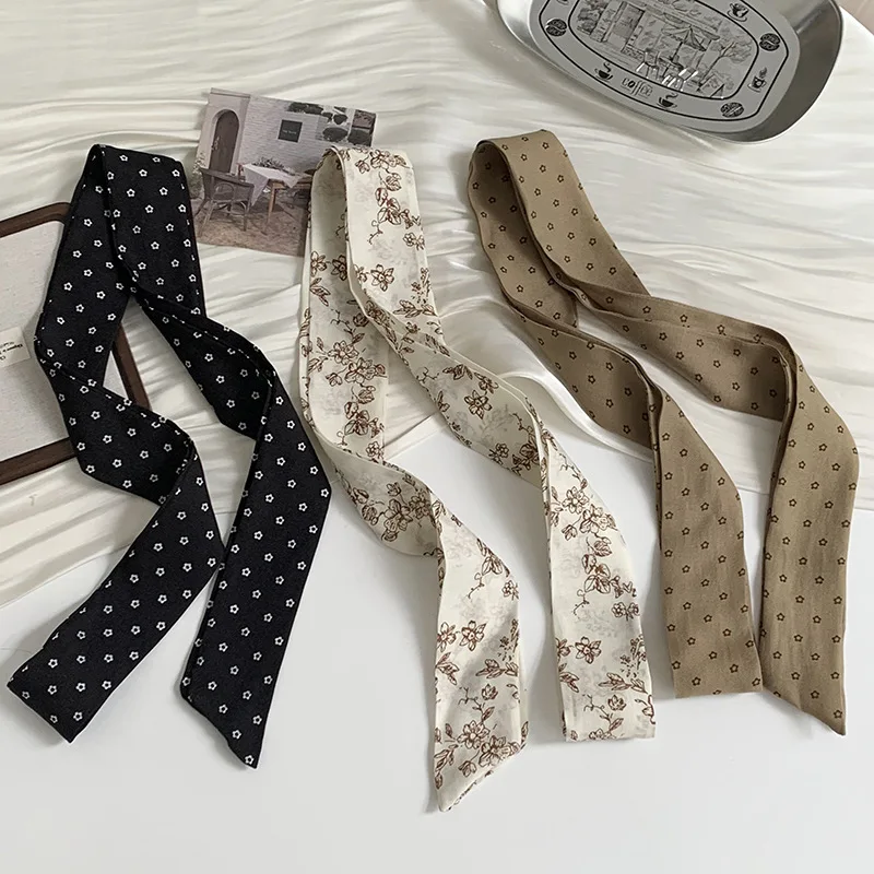 Soft Polka Dot Long Ribbon Scarf for Women Retro Neck Scarf for Bag Handle Wrap Belt Lightweight Versatile Daily Accessories
Soft Polka Dot Long Ribbon Scarf for Women Retro Neck Scarf for Bag Handle Wrap Belt Lightweight Versatile Daily Accessories