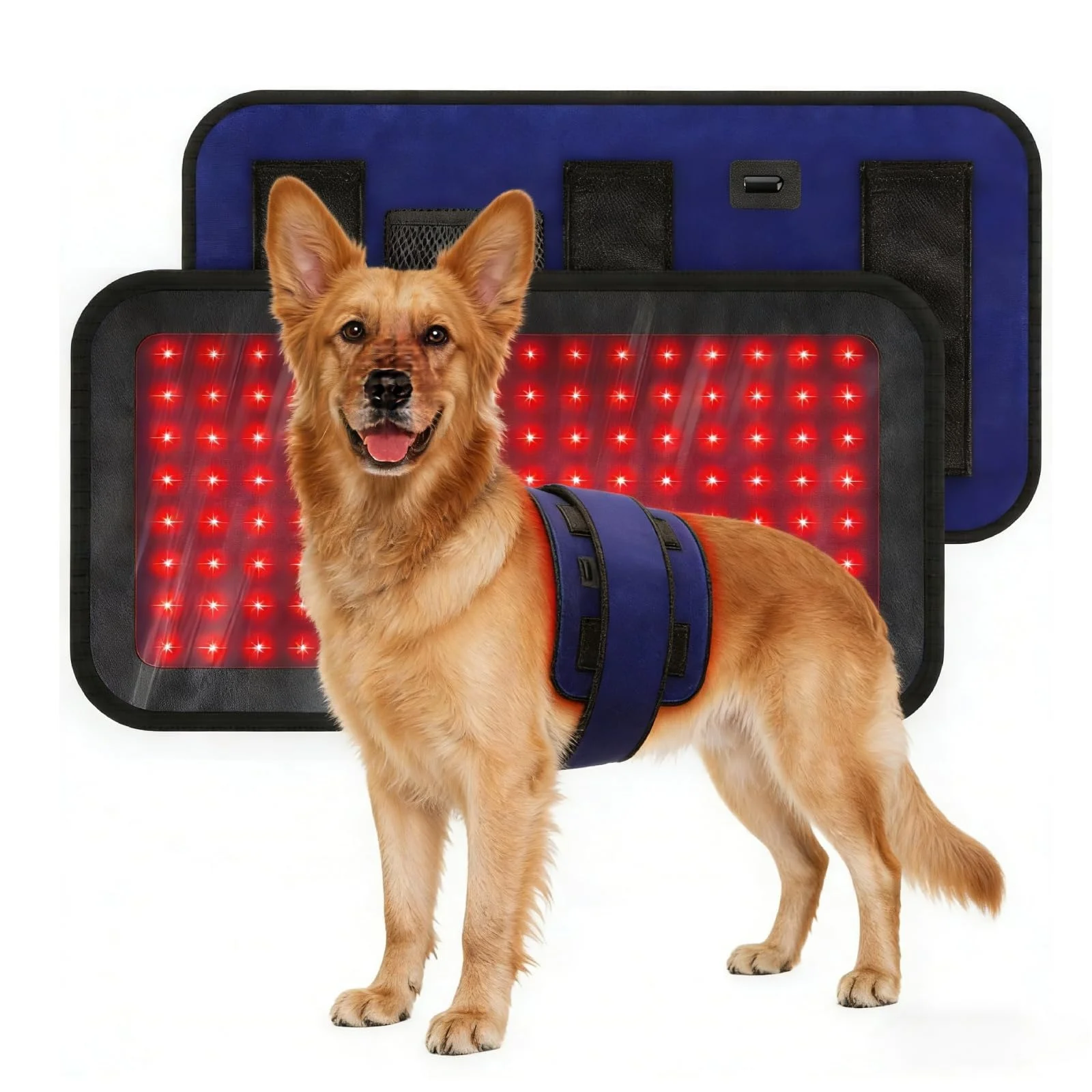 Infrared Red Light Therapy Belt Wrap for Dogs Cats 384-Core Smart Pad with Timer, Comfort Heating Mat 16.2"x8.9" Pet Care Home Use Portable LED Wrap for Dogs & Horses Wearable Pet Tech Gifts
Infrared Red Light Therapy Belt Wrap for Dogs Cats 384-Core Smart Pad with Timer, Comfort Heating Mat 16.2"x8.9" Pet Care Home Use Portable LED Wrap for Dogs & Horses Wearable Pet Tech Gifts