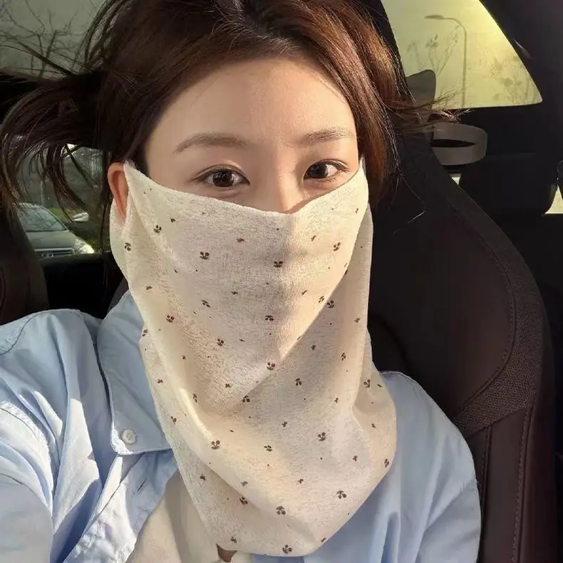 Summer full face sunscreen mask for women driving and cycling, UV resistant scarf, face mask, neck protector, neck cover
Summer full face sunscreen mask for women driving and cycling, UV resistant scarf, face mask, neck protector, neck cover