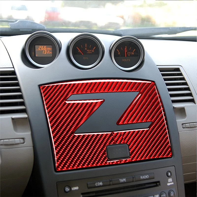 For Nissan 350Z 2003-2009 Carbon Fiber Trim Center Navigation Panel Frame Decal Cover Sticker Styling Accessories
For Nissan 350Z 2003-2009 Carbon Fiber Trim Center Navigation Panel Frame Decal Cover Sticker Styling Accessories