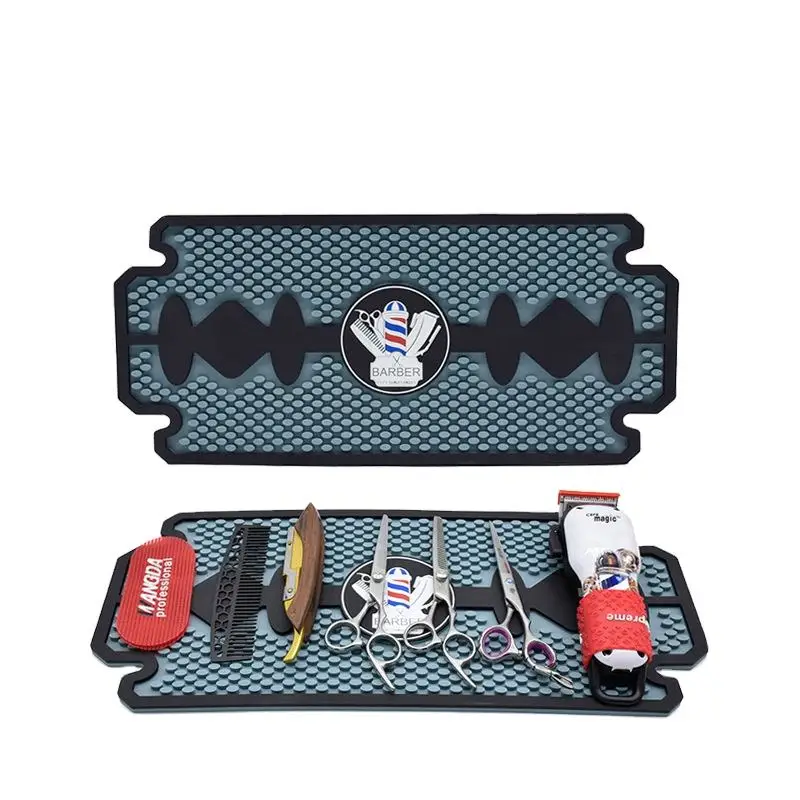 Barber Silicone Storage Pad Salon Tray Anti Slip Storage Pad For Hair Styling Tools Table Mat Hairpin Anti Slip Pad
Barber Silicone Storage Pad Salon Tray Anti Slip Storage Pad For Hair Styling Tools Table Mat Hairpin Anti Slip Pad
