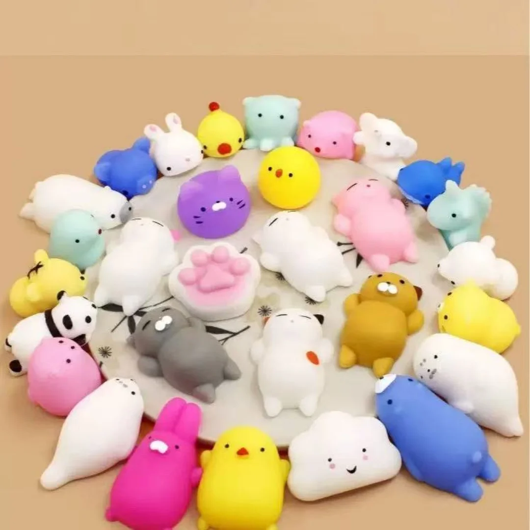 10/20/30 Pcs Random Cute Animals Vent and Relieve Stress with Toys and Small Gifts Soft Rubber Animal Pinching
10/20/30 Pcs Random Cute Animals Vent and Relieve Stress with Toys and Small Gifts Soft Rubber Animal Pinching