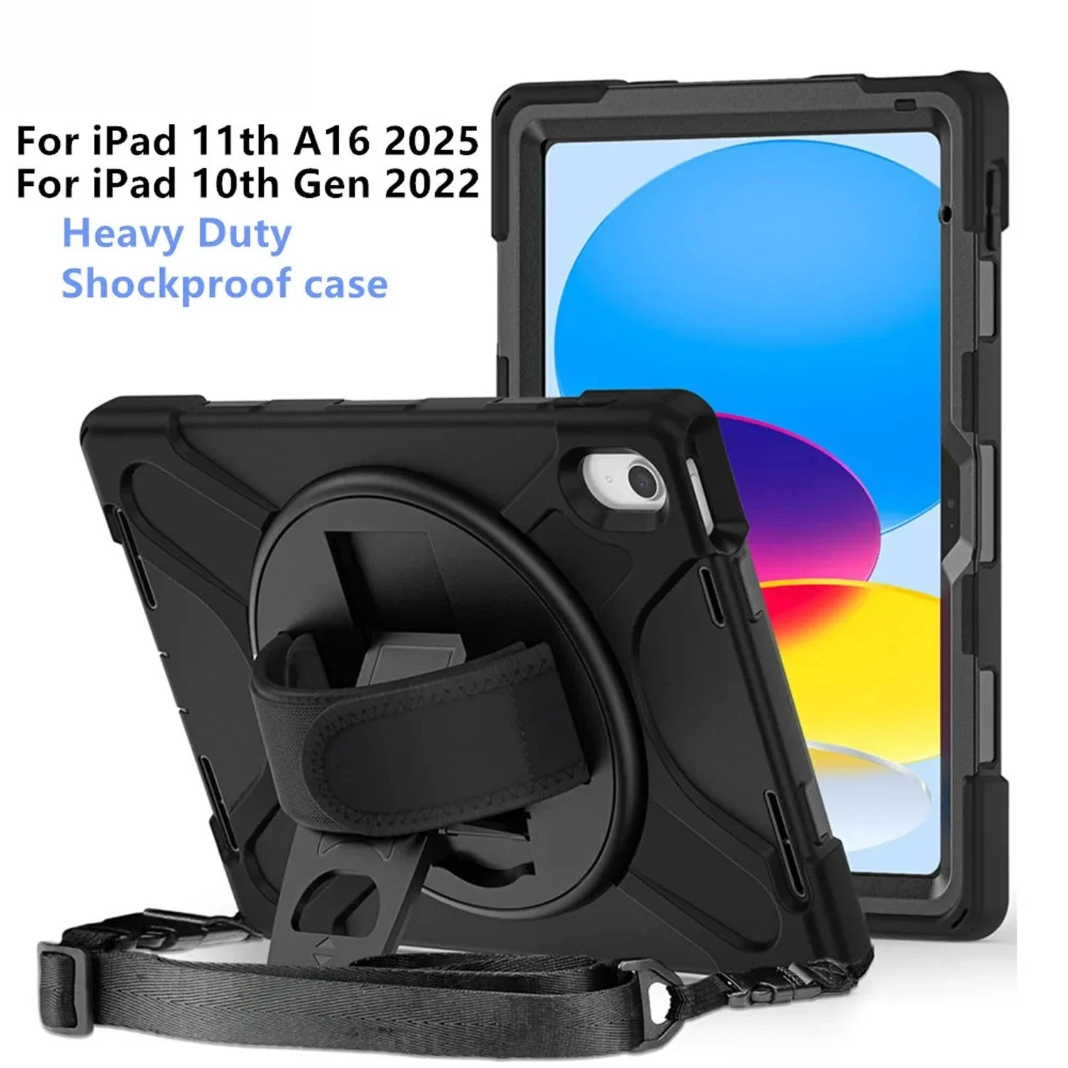Funda for iPad (A16) 11 inch 2025 10th Generation 10.9 Inch Kids Case Shockproof Safe PC Silicon Hybrid Stand Tablet Cover A3354
Funda for iPad (A16) 11 inch 2025 10th Generation 10.9 Inch Kids Case Shockproof Safe PC Silicon Hybrid Stand Tablet Cover A3354