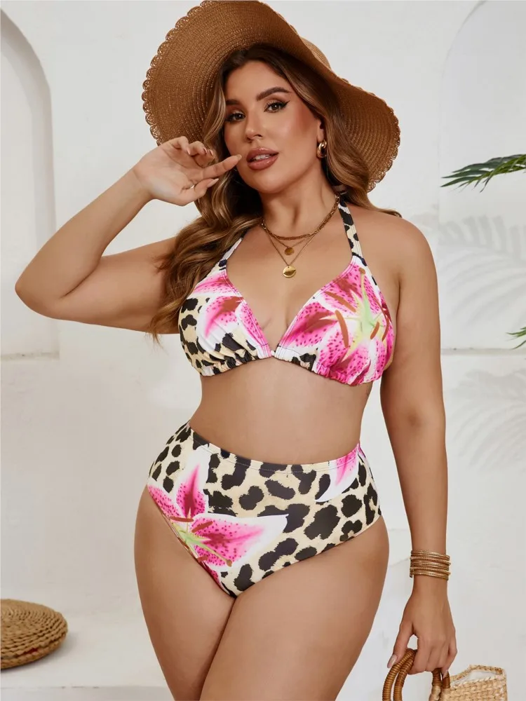 Plus Size High Waist Bikini Women's Push Up Large Size Swimsuit 2026 Summer Mujer Big Size Tummy Control Swimwear Bikini Sets
Plus Size High Waist Bikini Women's Push Up Large Size Swimsuit 2026 Summer Mujer Big Size Tummy Control Swimwear Bikini Sets