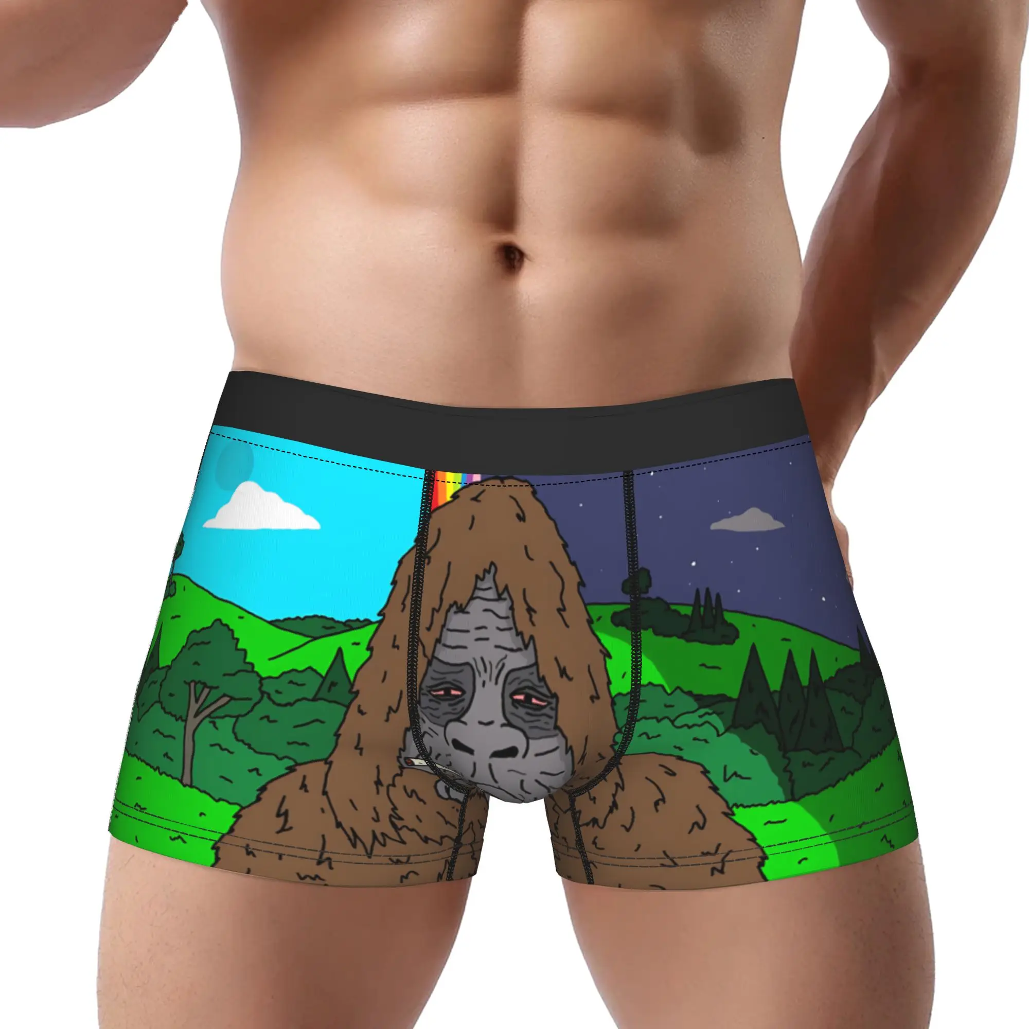 1piece The Big Lez The Bong Hitting Alien Underpants Homme Panties Male Underwear Print Shorts
1piece The Big Lez The Bong Hitting Alien Underpants Homme Panties Male Underwear Print Shorts