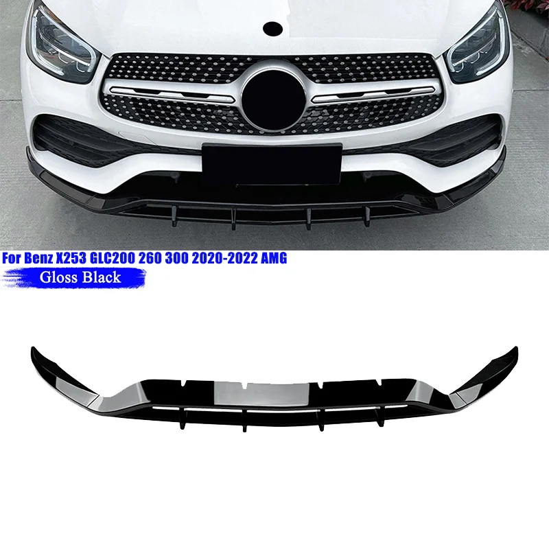 For Mercedes Benz GLC Class X253 GLC200 260 300 2020~2022 AMG Car Front Bumper Lip Splitter Spoiler Diffuser Protector Guard
For Mercedes Benz GLC Class X253 GLC200 260 300 2020~2022 AMG Car Front Bumper Lip Splitter Spoiler Diffuser Protector Guard