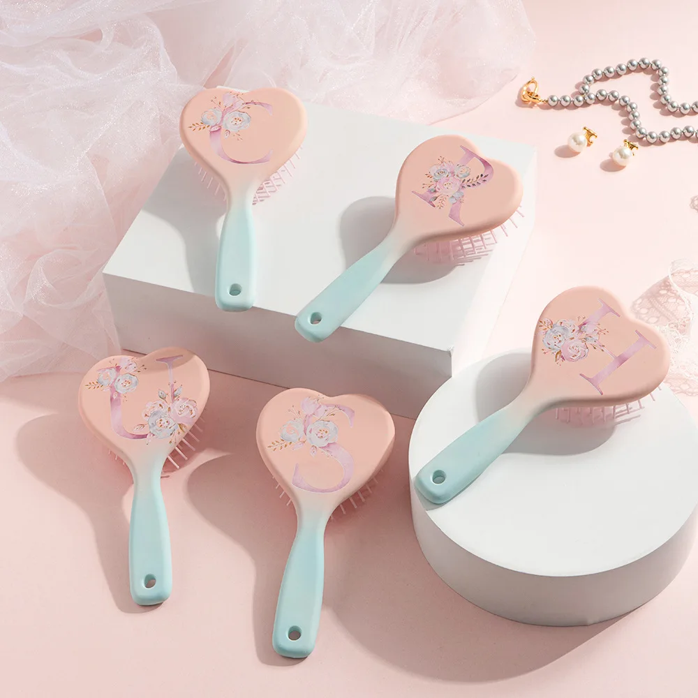 26 letter home heart-shaped massage comb, air cushion comb, cartoon girl's love gift set Fashionable household comb
26 letter home heart-shaped massage comb, air cushion comb, cartoon girl's love gift set Fashionable household comb