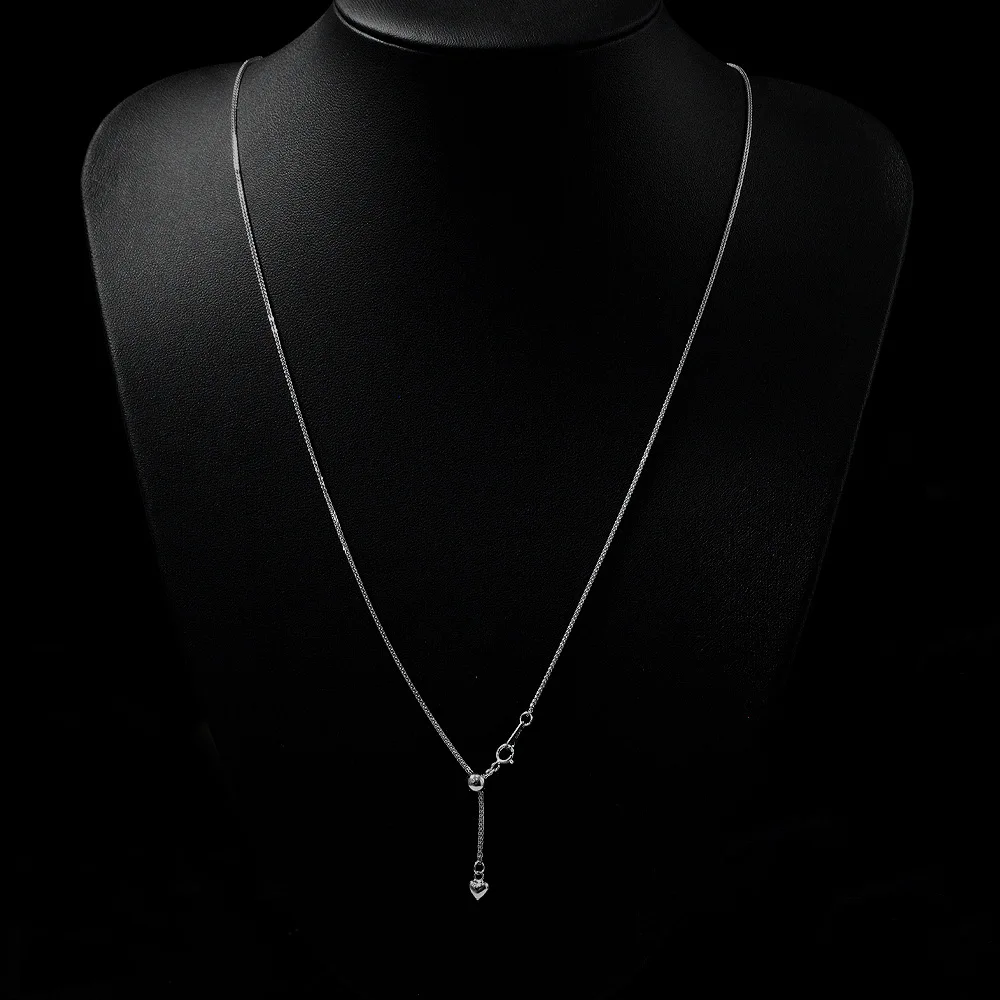 New S925 Silver Chopin Versatile Neck Chain 1mm Wide Necklace 60cm Adjustable Wedding Jewelry
New S925 Silver Chopin Versatile Neck Chain 1mm Wide Necklace 60cm Adjustable Wedding Jewelry