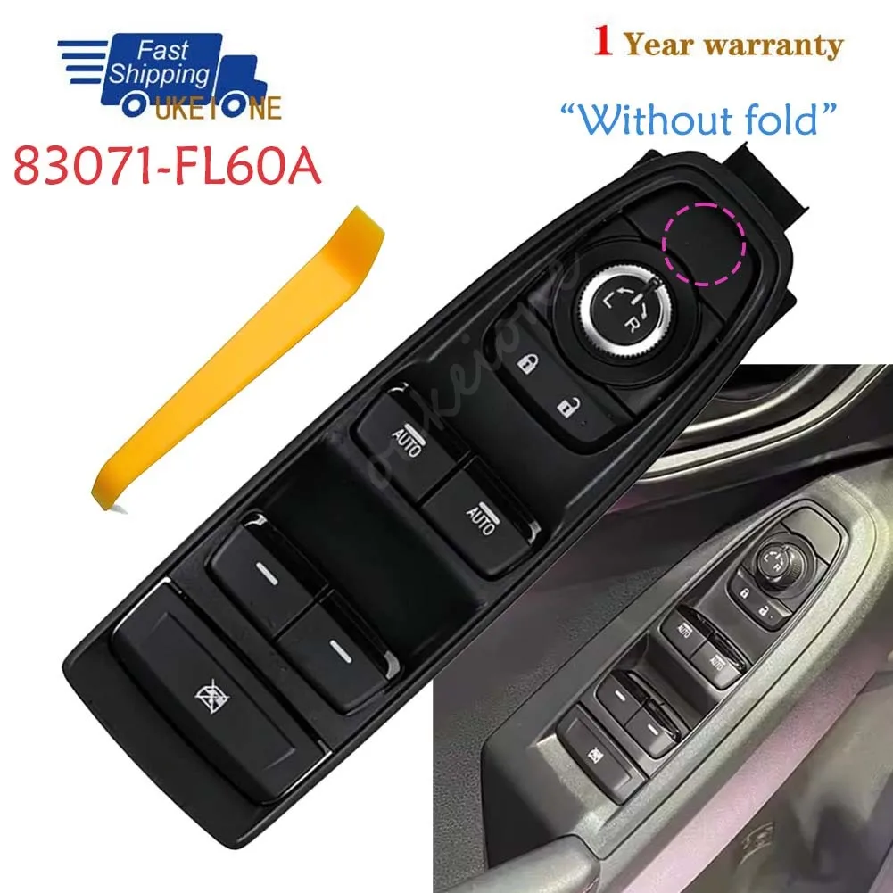 For Subaru Impreza 2017 2018 2019 2020 2021 2022 2023 LHD Master Driver Side Electric Power Lifter Window Switch Button Parts
For Subaru Impreza 2017 2018 2019 2020 2021 2022 2023 LHD Master Driver Side Electric Power Lifter Window Switch Button Parts
