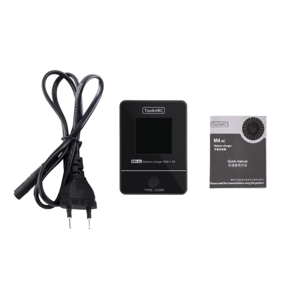 ToolkitRC M4AC 30W LiPO LiFE LiHV Compact AC Charger 1-4S XT30/ XT60 Interface for RC Model FPV Racing Freestyle Drone Batteries
ToolkitRC M4AC 30W LiPO LiFE LiHV Compact AC Charger 1-4S XT30/ XT60 Interface for RC Model FPV Racing Freestyle Drone Batteries