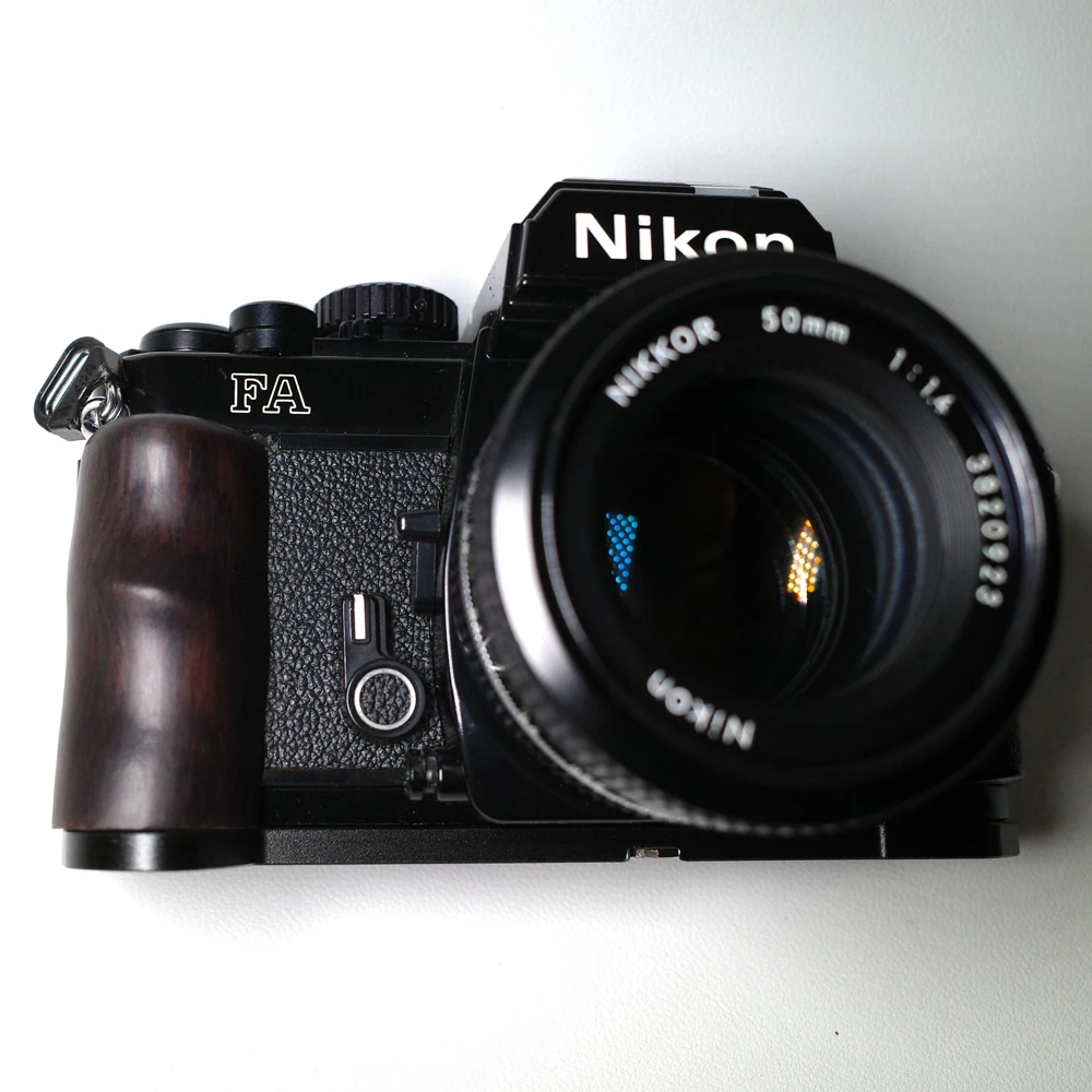 For NIKON FA film Camera Arca-Swiss RRS ultra-light wooden L Type Bracket Tripod Ball head Quick Plate Base Grip Handle
For NIKON FA film Camera Arca-Swiss RRS ultra-light wooden L Type Bracket Tripod Ball head Quick Plate Base Grip Handle