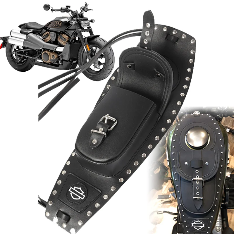 Motorcycle Leather Tank Chap Cover Panel Pad Bib Bra Bag For Harley Davidson 883 1200 XL Sportster
Motorcycle Leather Tank Chap Cover Panel Pad Bib Bra Bag For Harley Davidson 883 1200 XL Sportster